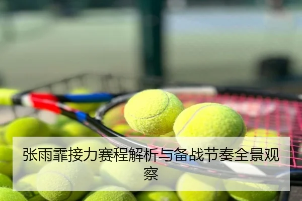 张雨霏接力赛程解析与备战节奏全景观察